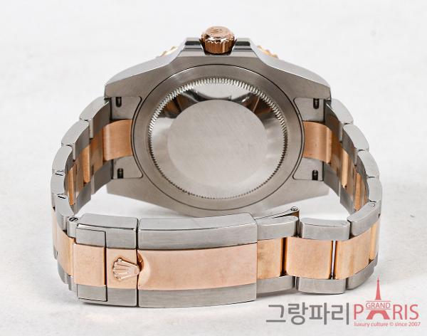 로렉스 GMT 마스터 II 40mm 로즈골드 콤비 126711CHNR