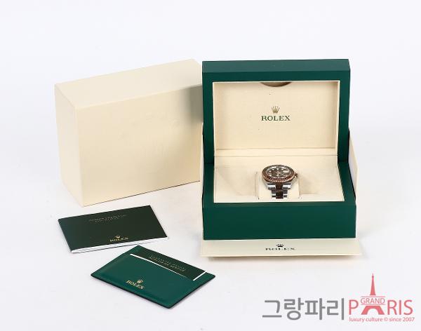 로렉스 GMT 마스터 II 40mm 로즈골드 콤비 126711CHNR