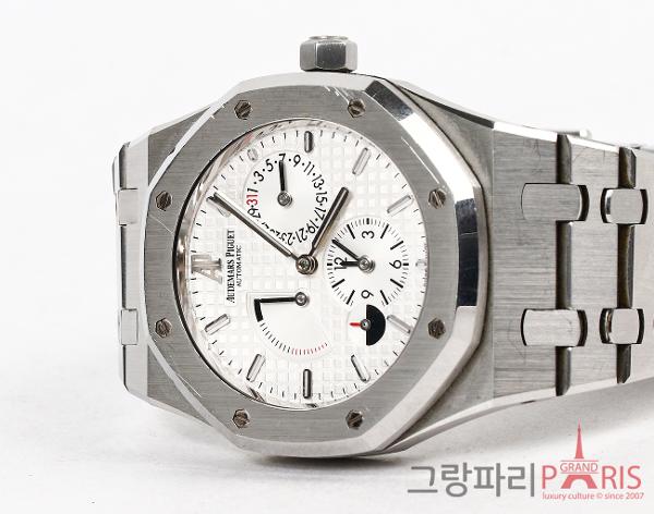 오데마피게 로얄오크 듀얼타임 39mm 스틸 26120ST