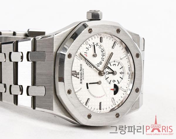 오데마피게 로얄오크 듀얼타임 39mm 스틸 26120ST