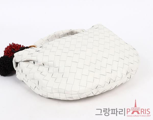보테가 베네타 조디백 틴 화이트 금장