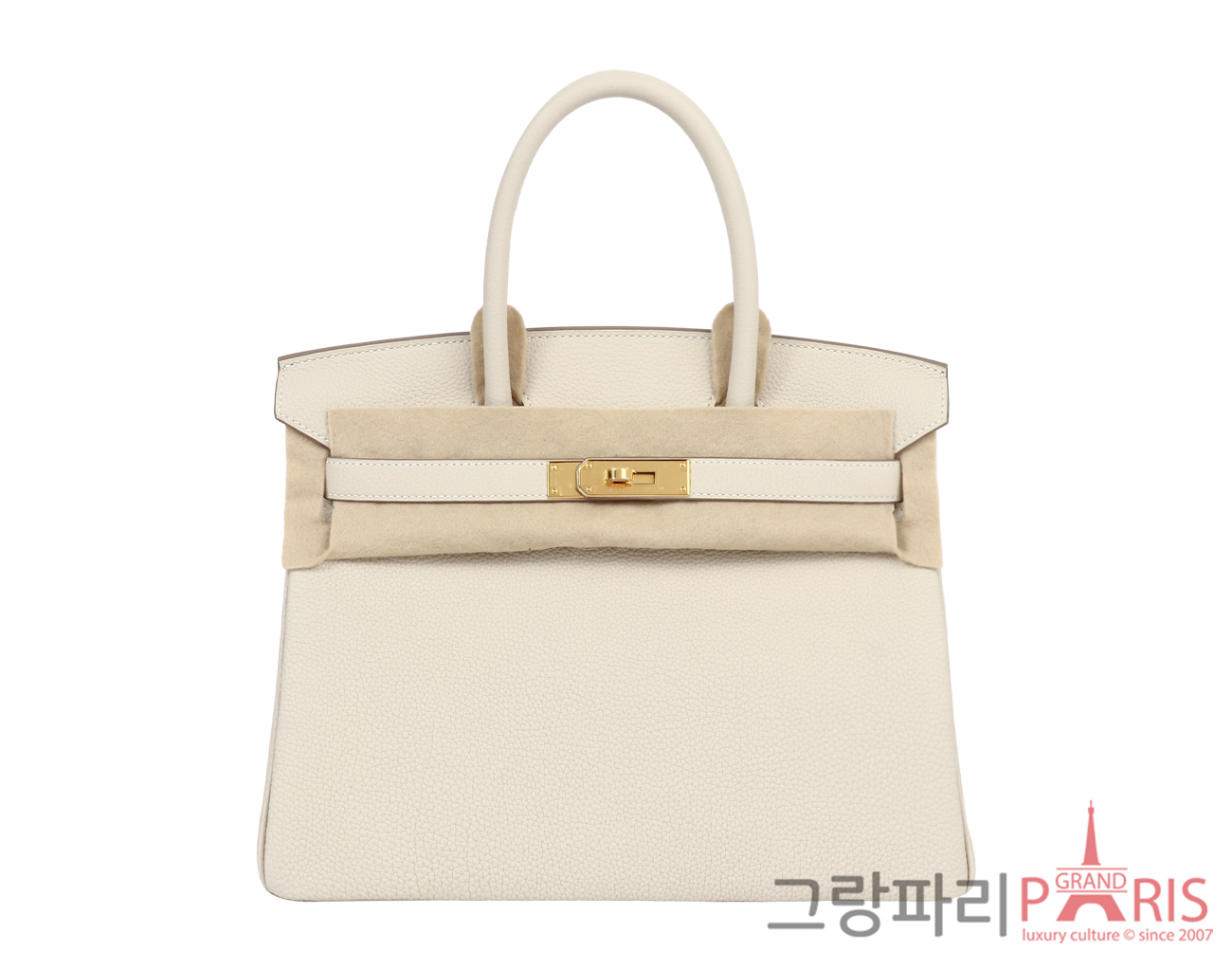 에르메스 벌킨 30 크레 금장 W