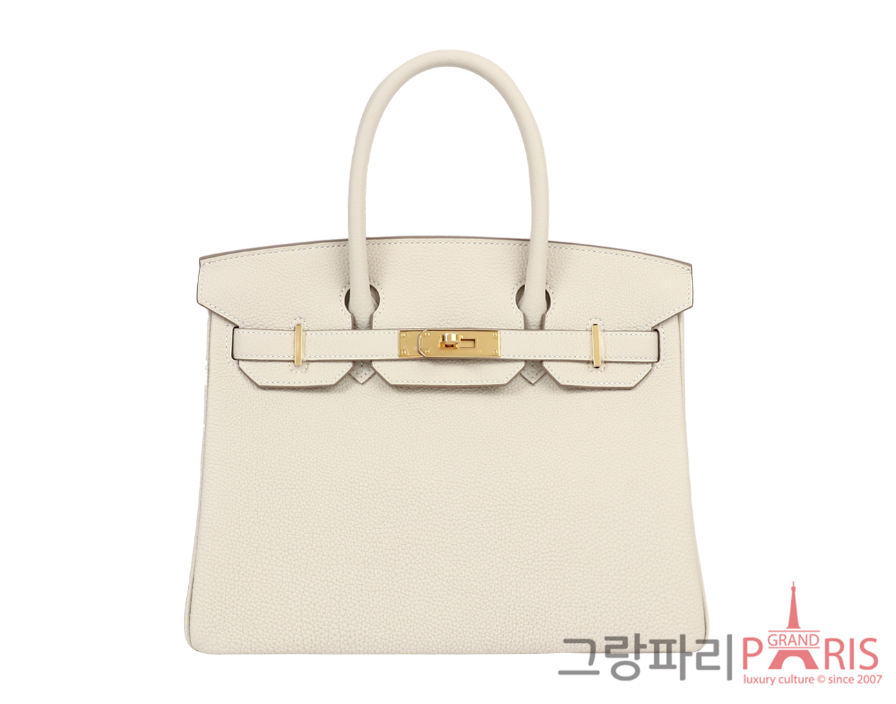 에르메스 벌킨 30 크레 금장 W