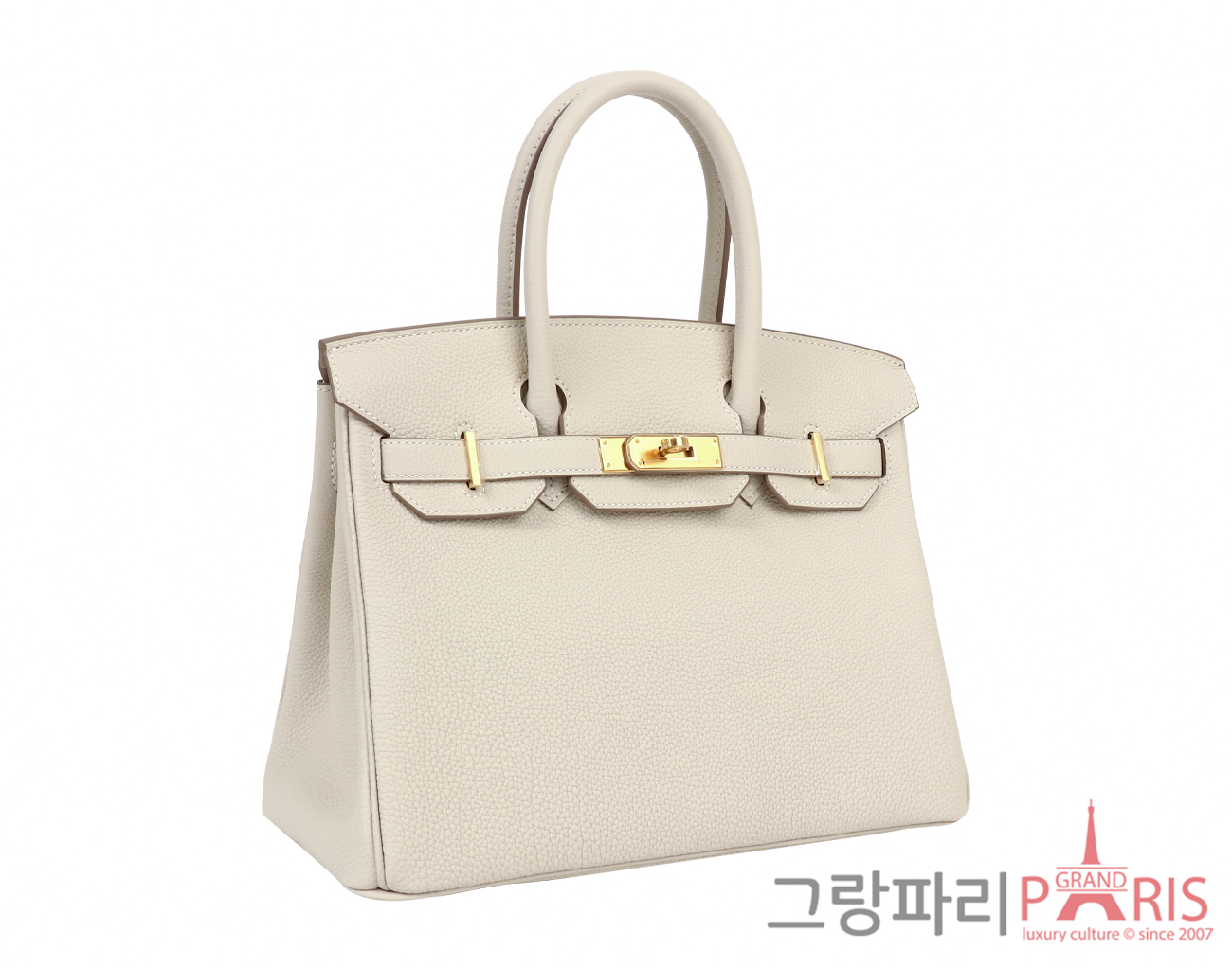 에르메스 벌킨 30 크레 금장 W