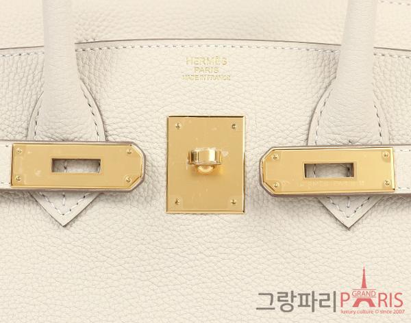 에르메스 벌킨 30 크레 금장 W