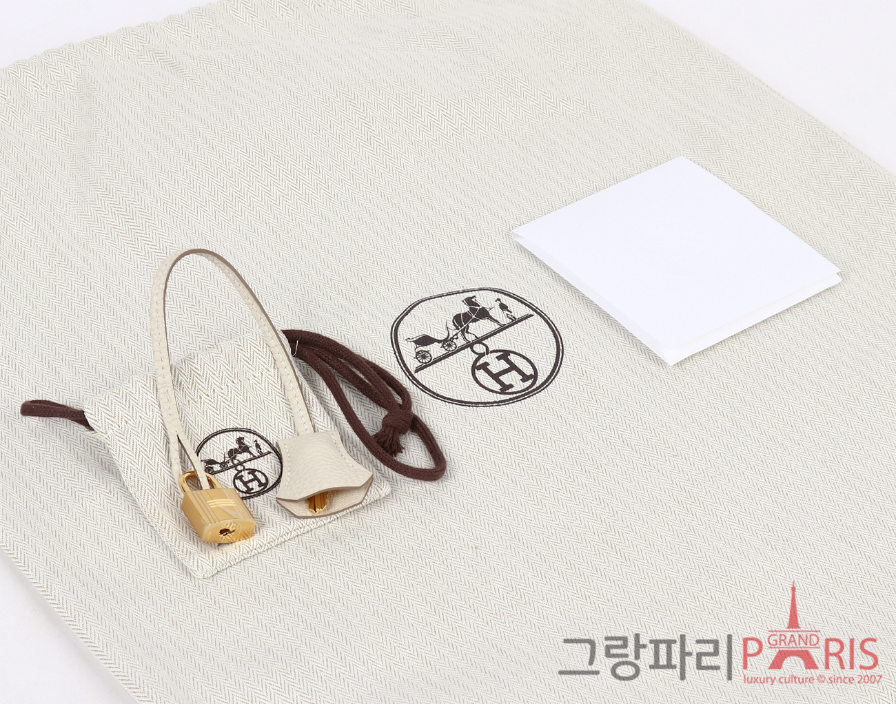 에르메스 벌킨 30 크레 금장 W