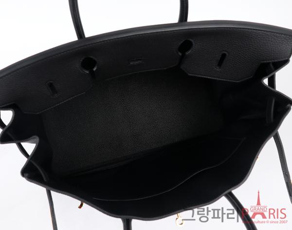 에르메스 벌킨 40 블랙 금장 U