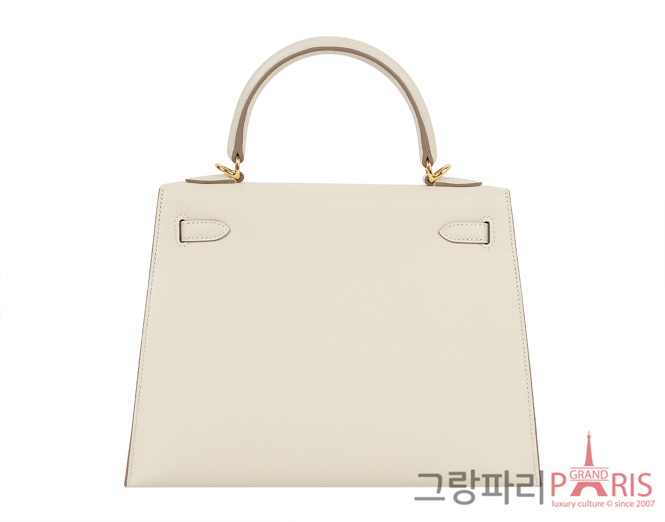 에르메스 셀리에 켈리 25 크레 금장 W