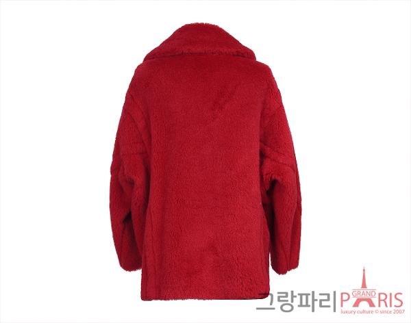 막스마라 테디 재킷 레드 S