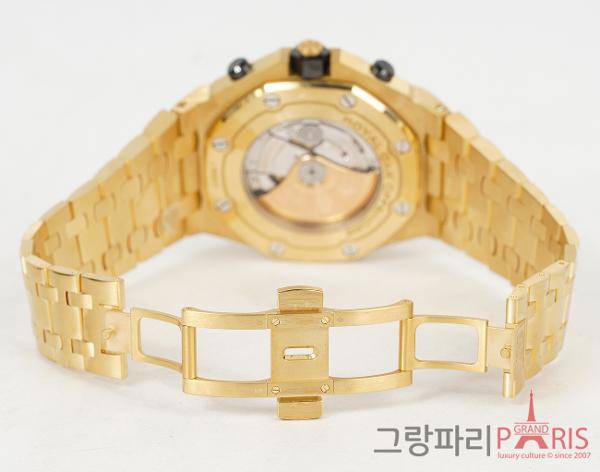 오데마피게 로얄오크 오프쇼어 크로노그래프 42mm 옐로우골드 26470BA