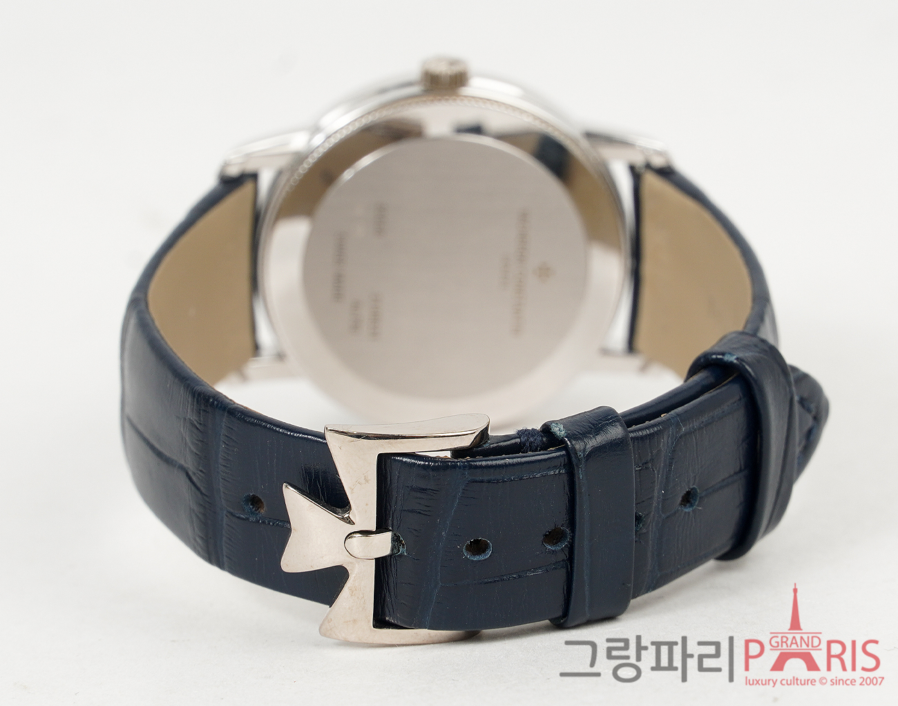 바쉐론 콘스탄틴 트래디셔널 레이디 워치 30mm 쿼츠 화이트골드 다이아몬드 25558