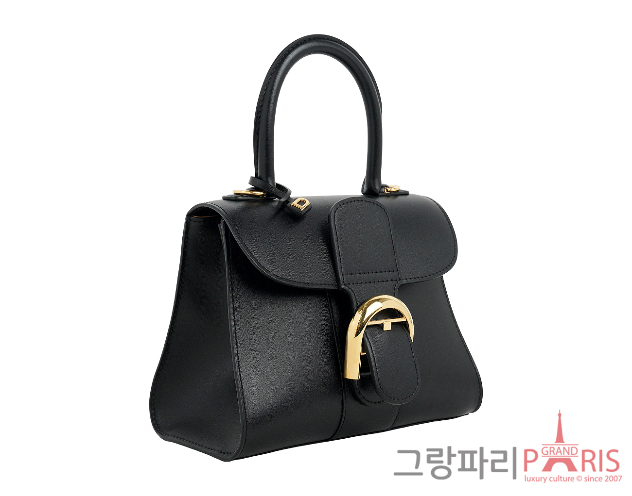 델보 브리앙 미니 복스 블랙 금장