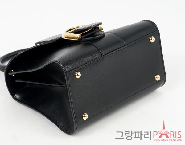 델보 브리앙 미니 복스 블랙 금장
