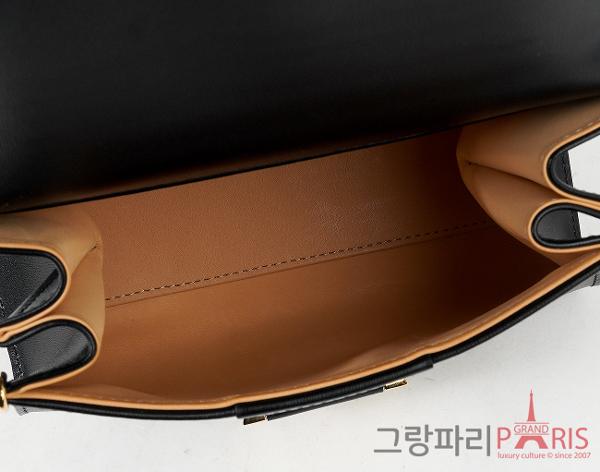 델보 브리앙 미니 복스 블랙 금장