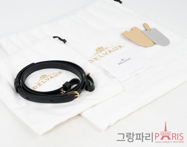 델보 브리앙 미니 복스 블랙 금장