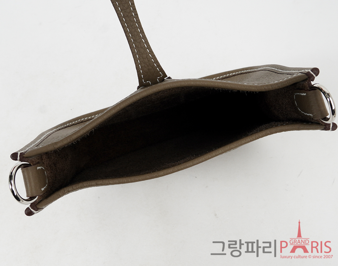 에르메스 미니 에블린 에토프 은장 K