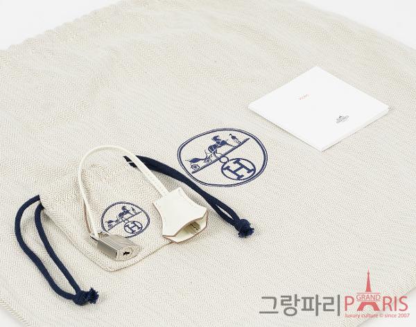 에르메스 피크닉 벌킨 25 머쉬룸 은장 B