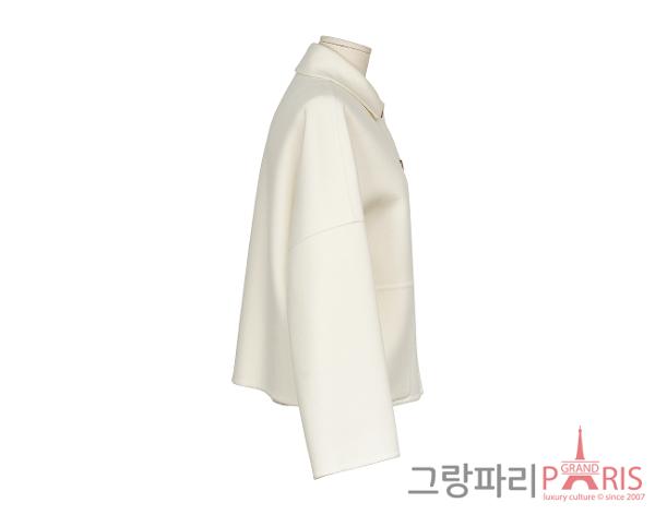 에르메스 캐시미어 재킷 블랑 내추럴 36