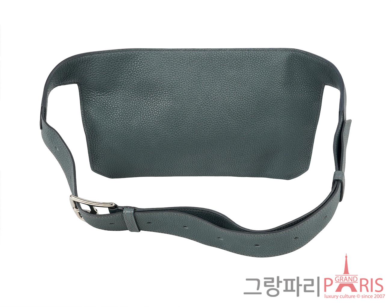 에르메스 울트라플라 크로스 벨트백 블루 오라주 은장 Z