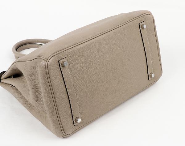 에르메스 벌킨 35 그리스 아스팔트 은장 O