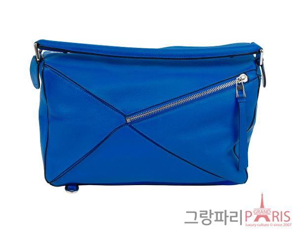 로에베 퍼즐백 라지 블루