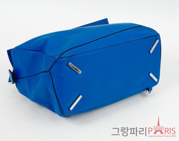 로에베 퍼즐백 라지 블루