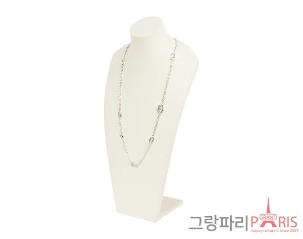 에르메스 파랑돌 롱 네크리스 120 실버