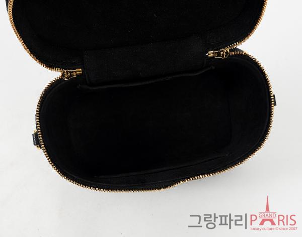 디올 트래블 스몰 베니티 케이스 블랙