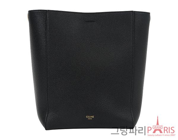 셀린느 상글 버킷백 스몰 블랙