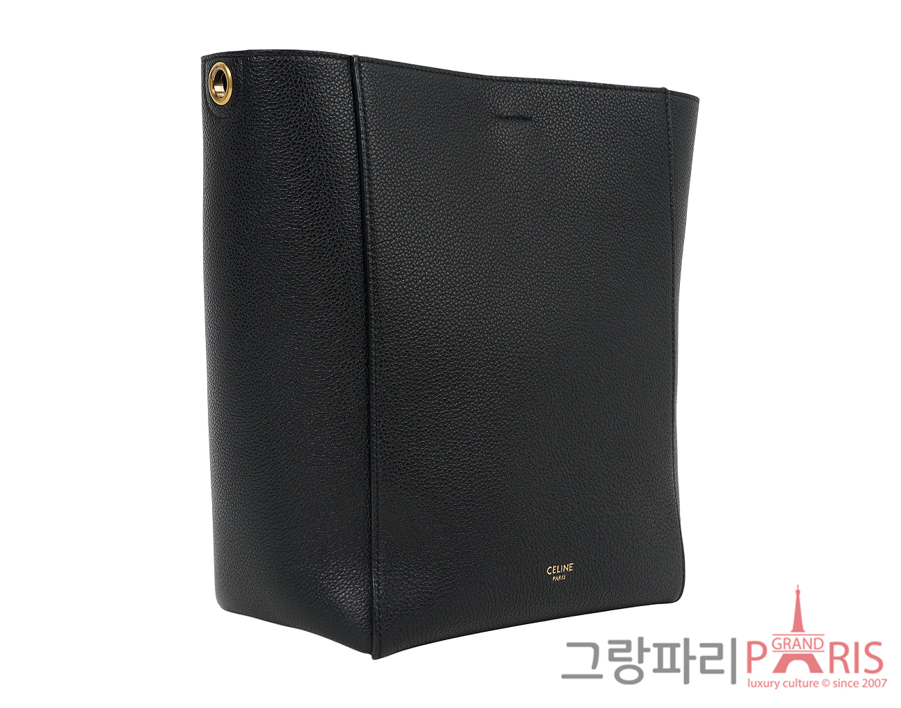 셀린느 상글 버킷백 스몰 블랙
