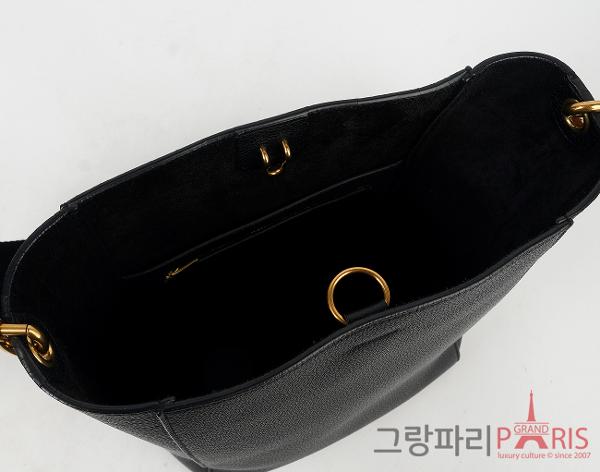 셀린느 상글 버킷백 스몰 블랙
