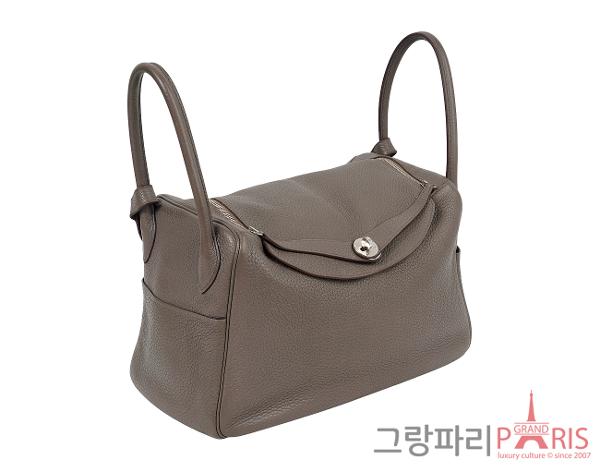 에르메스 린디 34 에땅 은장 Q