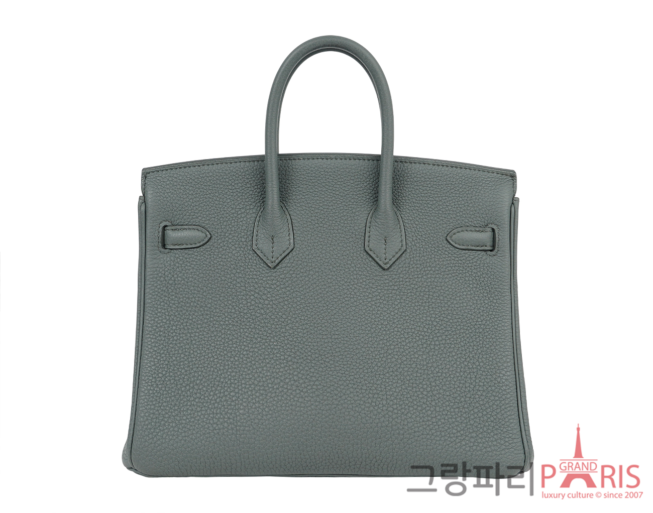 에르메스 벌킨 25 베르트 아망드 은장 B