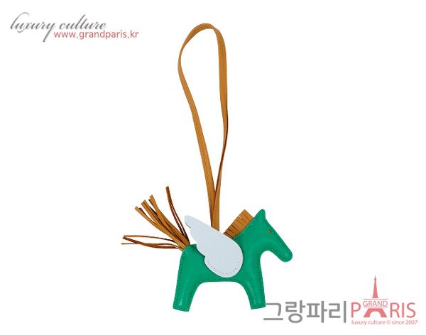 에르메스 페가수스 로데오 PM 멘테 세잠 블루 브룸