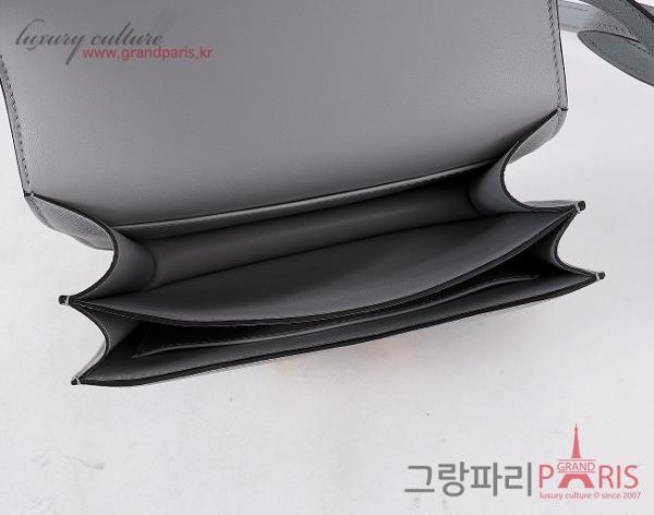 에르메스 콘스탄스 18 블루 글라시에 금장 C