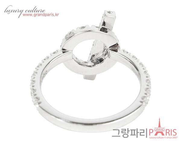 에르메스 피네스 링 화이트골드 다이아몬드 52