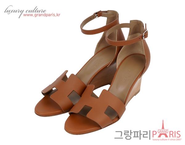 에르메스 레전드 샌들 골드 36
