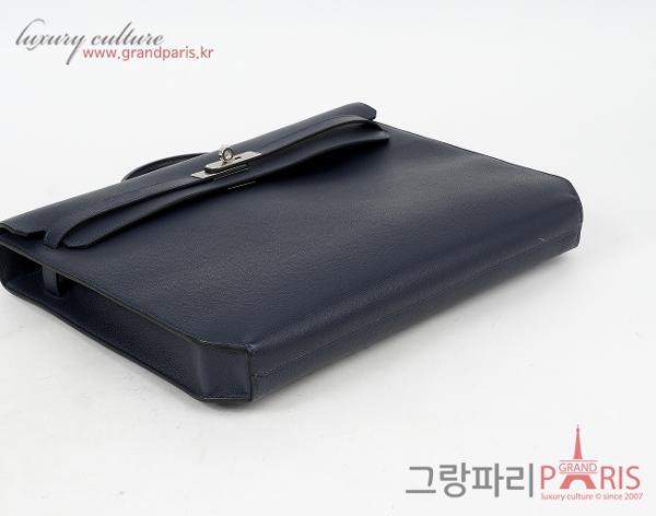 에르메스 켈리 데페슈 36 블루뉘 은장 Z