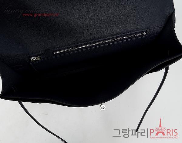 에르메스 켈리 데페슈 36 블루뉘 은장 Z
