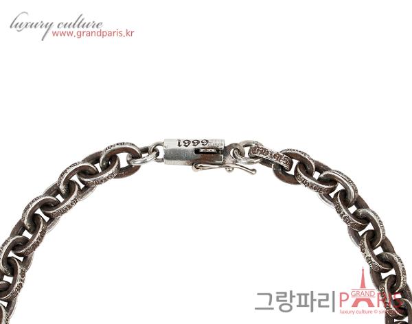 크롬하츠 페이퍼체인 브레이슬릿 실버