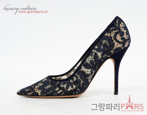 디올 메쉬 펌프스 네이비 블루 36 1/2