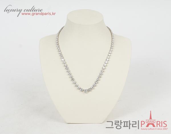 Finejewelry 테니스 네크리스 화이트골드 다이아몬드