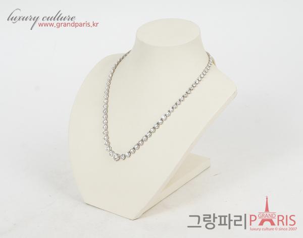 Finejewelry 테니스 네크리스 화이트골드 다이아몬드