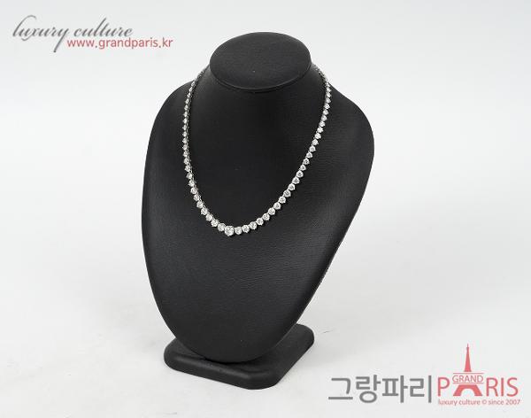 Finejewelry 테니스 네크리스 화이트골드 다이아몬드