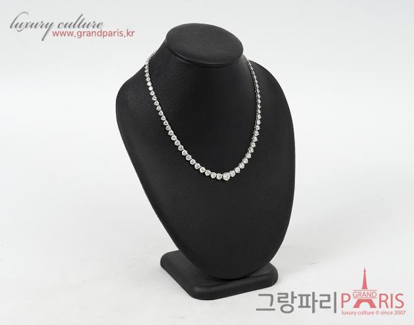 Finejewelry 테니스 네크리스 화이트골드 다이아몬드