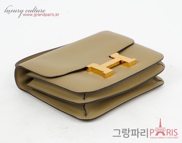 에르메스 콘스탄스 18 베이지 마르파 금장 B
