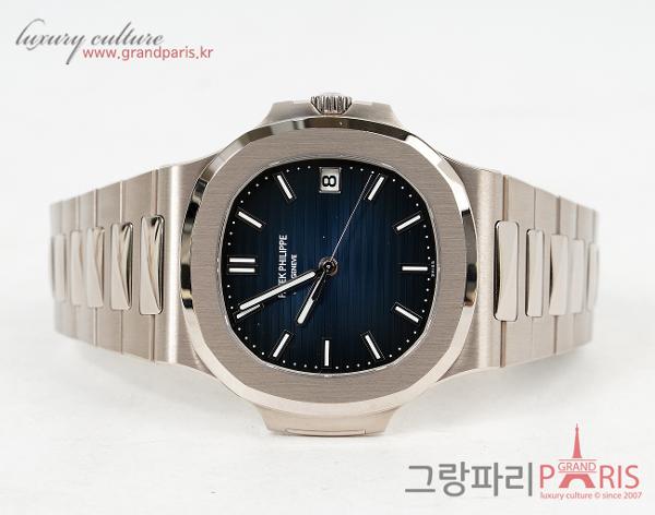 파텍필립 노틸러스 화이트골드 블루 다이얼 41mm 5811/1G-001