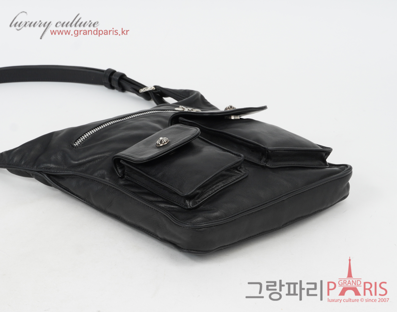 크롬하츠 F Slinger 숄더백 블랙