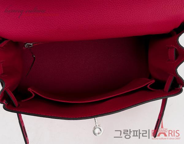 에르메스 켈리 25 로즈 멕시코 은장 K
