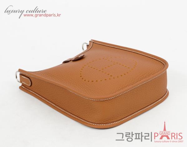 에르메스 미니 에블린 골드 은장 W